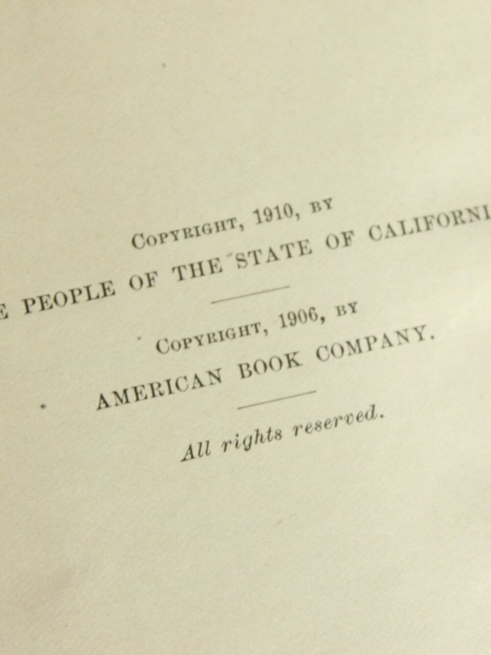Vintage 1910s Book, "A Third Reader", by Stratton D. Brooks, California State Sc - Picture 8 of 10
